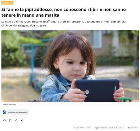 Il 37%: i bambini. Il 25%: noi.